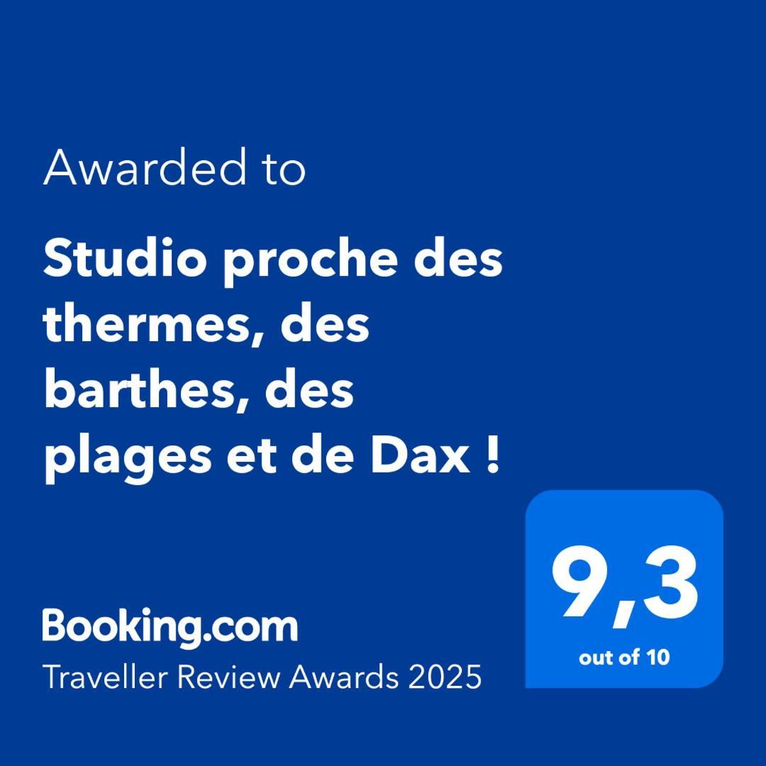 Studio Proche Des Thermes, Des Barthes, Des Plages Et De Dax ! Saubusse Extérieur photo